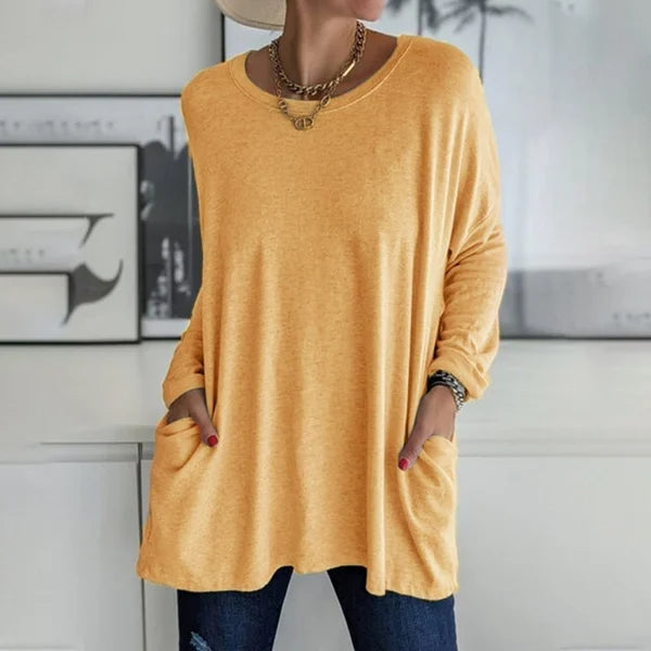 LARA | RELAXED LONG SLEEVE TOP