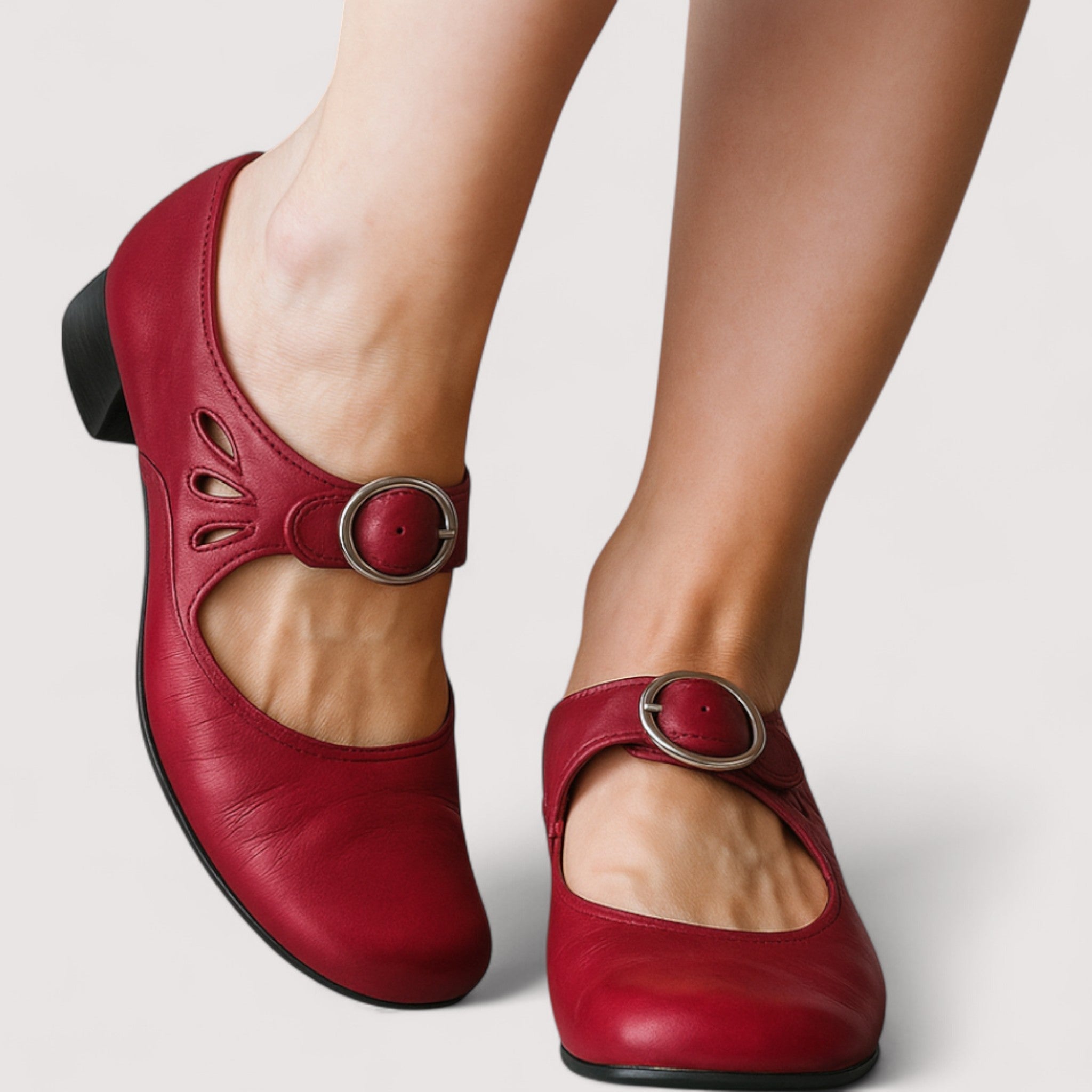 MADISON – ELEGANT ORTHOPEDIC LEATHER SANDALS WITH WEDGE SOLE