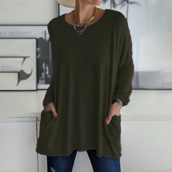 LARA | RELAXED LONG SLEEVE TOP