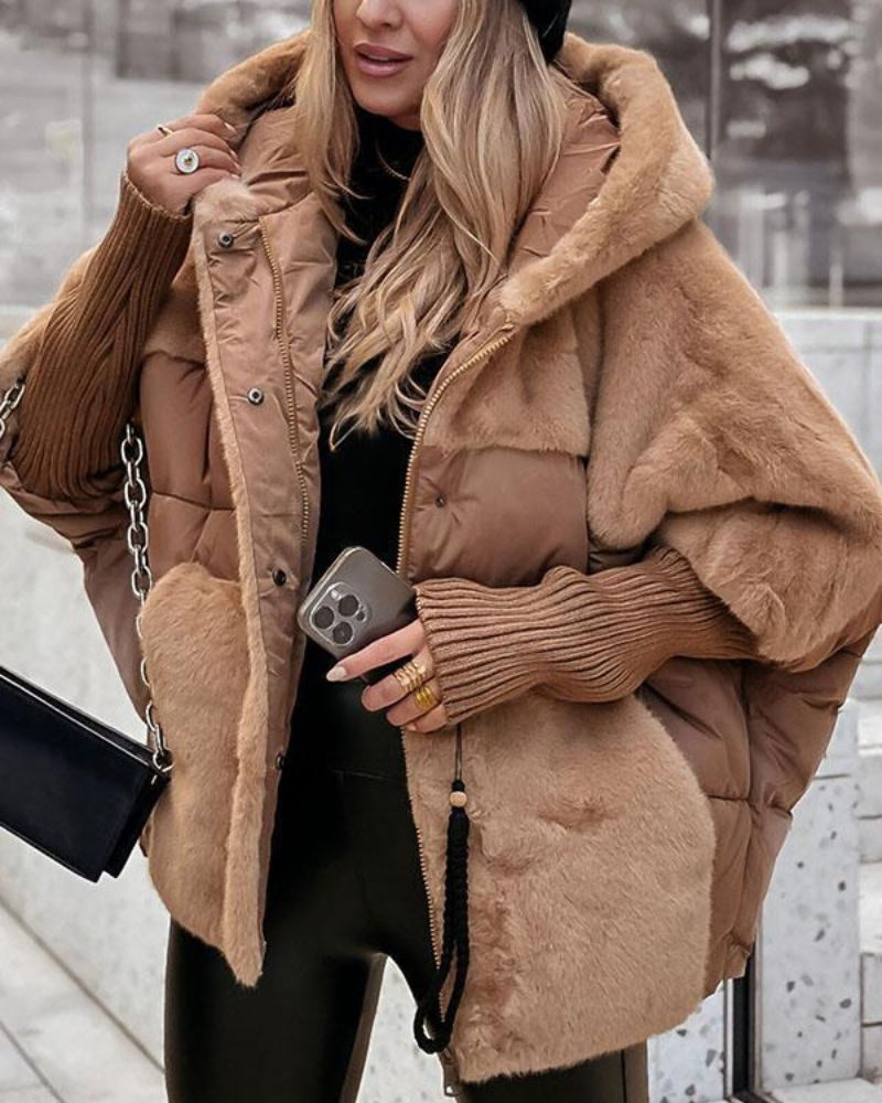 LIORA - COSY HOODED COAT