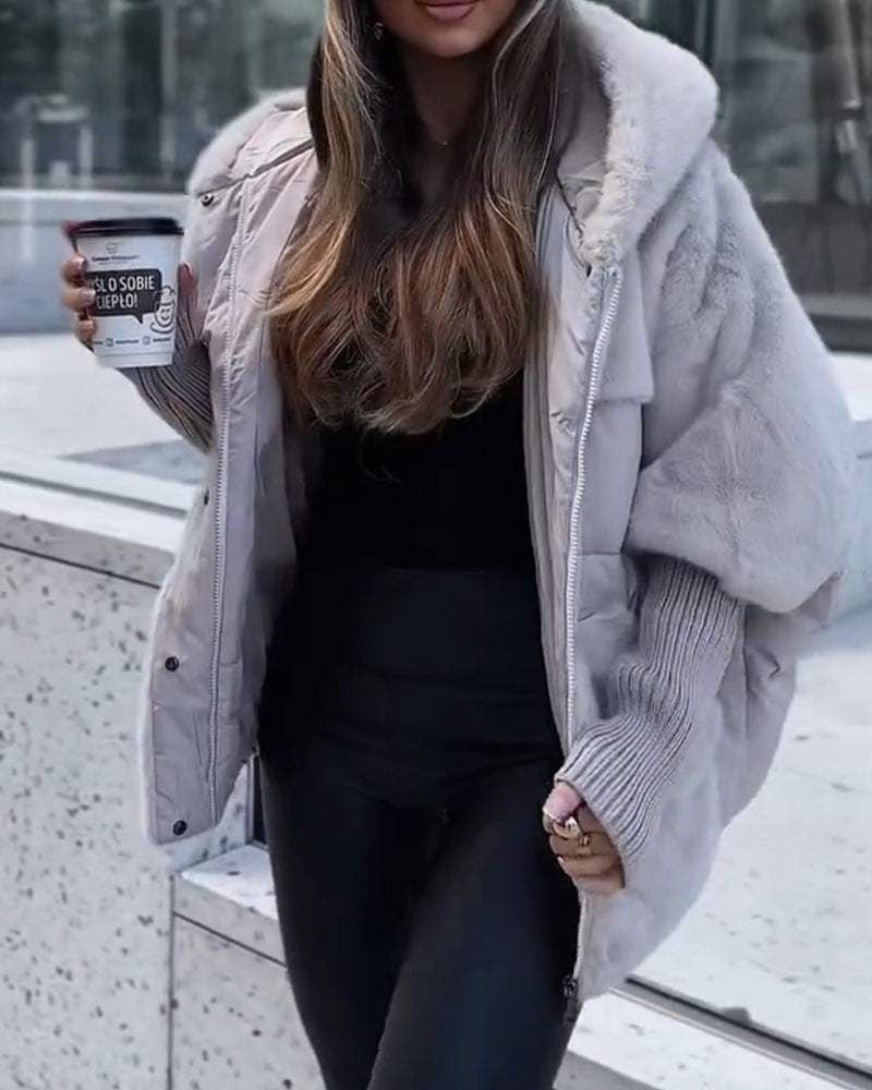 LIORA - COSY HOODED COAT