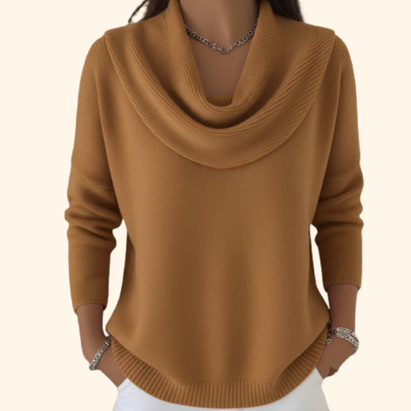 NERISSA - ELEGANT COLLAR JUMPER