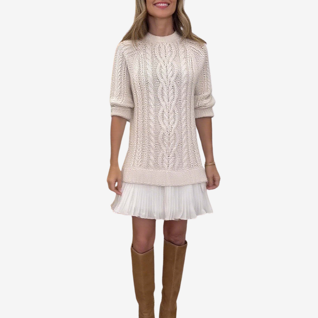 ELINA | CLASSIC SWEATER DRESS