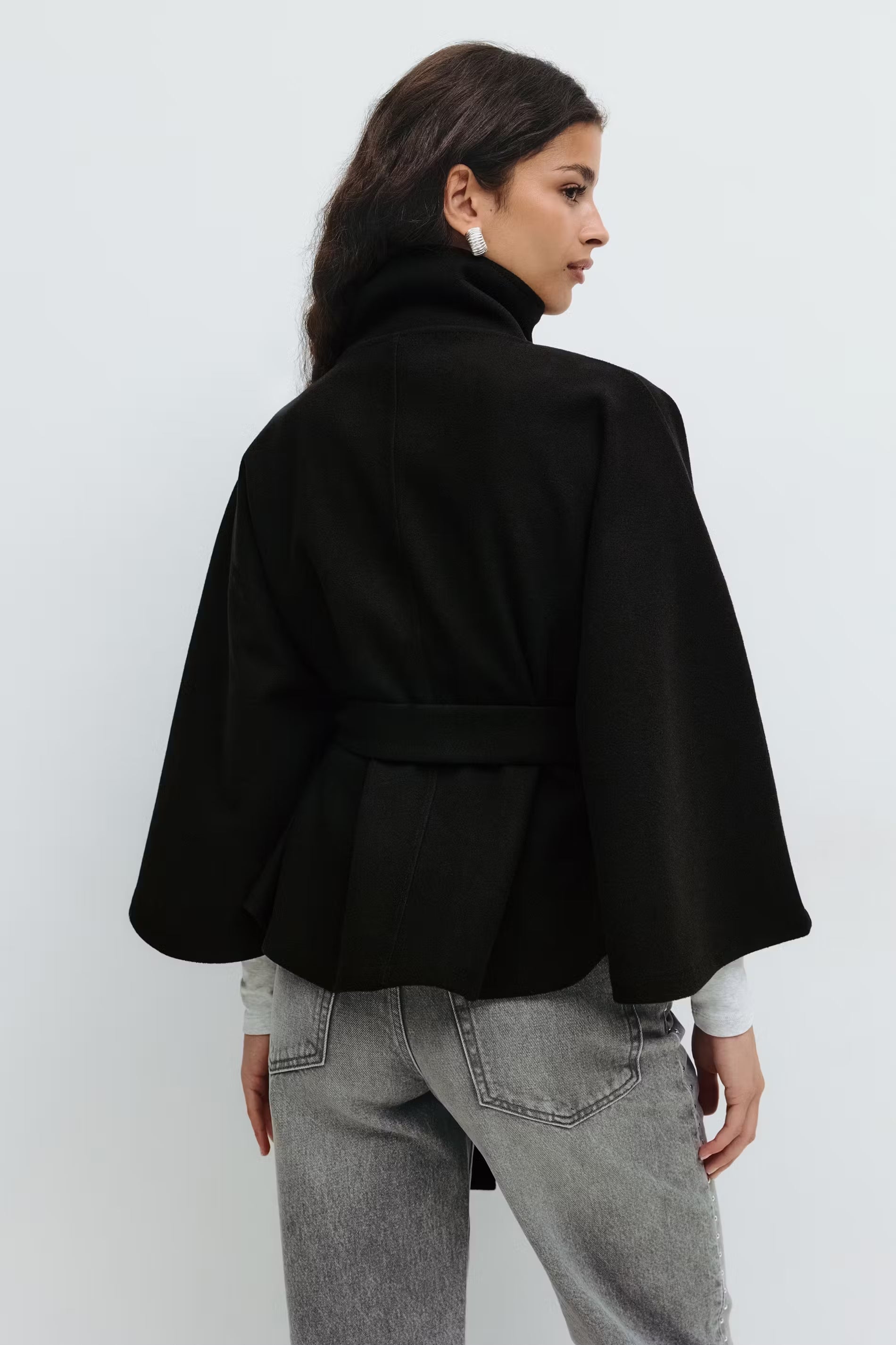 INEAH - BELT CAPE COAT