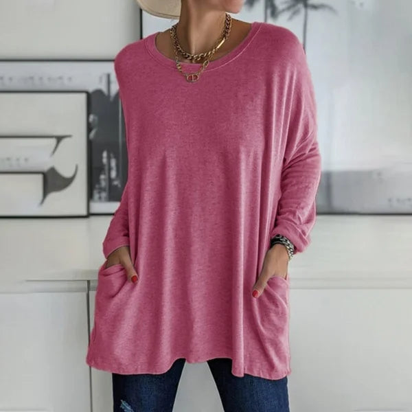 LARA | RELAXED LONG SLEEVE TOP