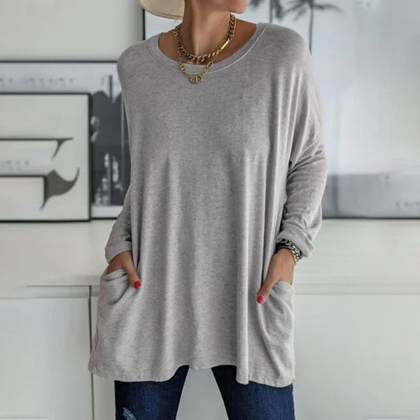 LARA | RELAXED LONG SLEEVE TOP