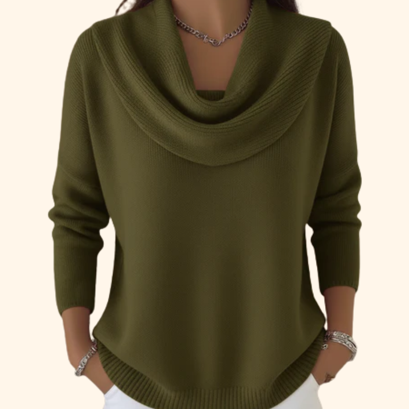 NERISSA - ELEGANT COLLAR JUMPER