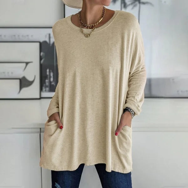 LARA | RELAXED LONG SLEEVE TOP
