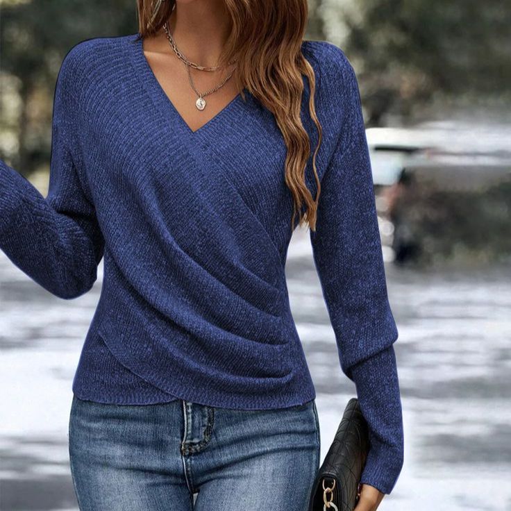 JULIETS | PLAIN V-NECK SWEATER