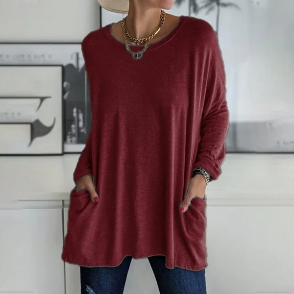 LARA | RELAXED LONG SLEEVE TOP