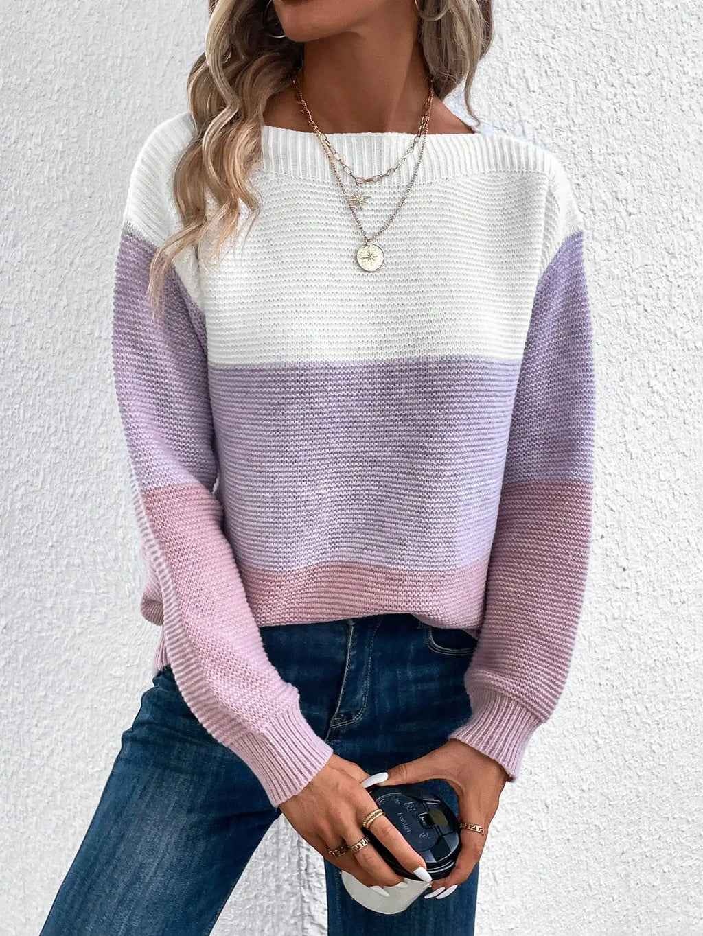 JULIETTE - COLOURFUL WOMEN'S JUMPER