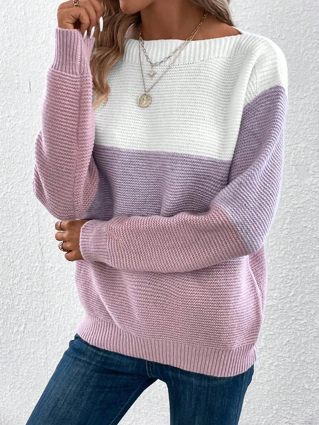 JULIETTE - COLOURFUL WOMEN'S JUMPER