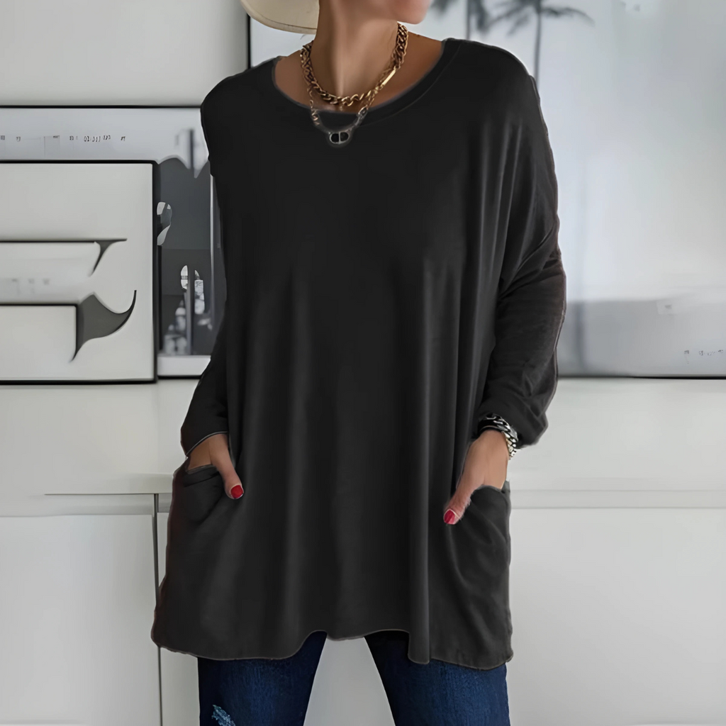 LARA | RELAXED LONG SLEEVE TOP