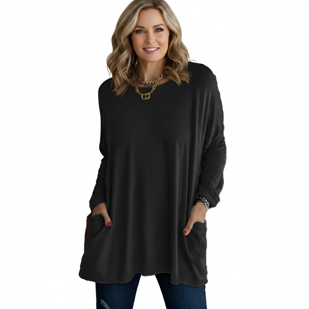 LARA | RELAXED LONG SLEEVE TOP