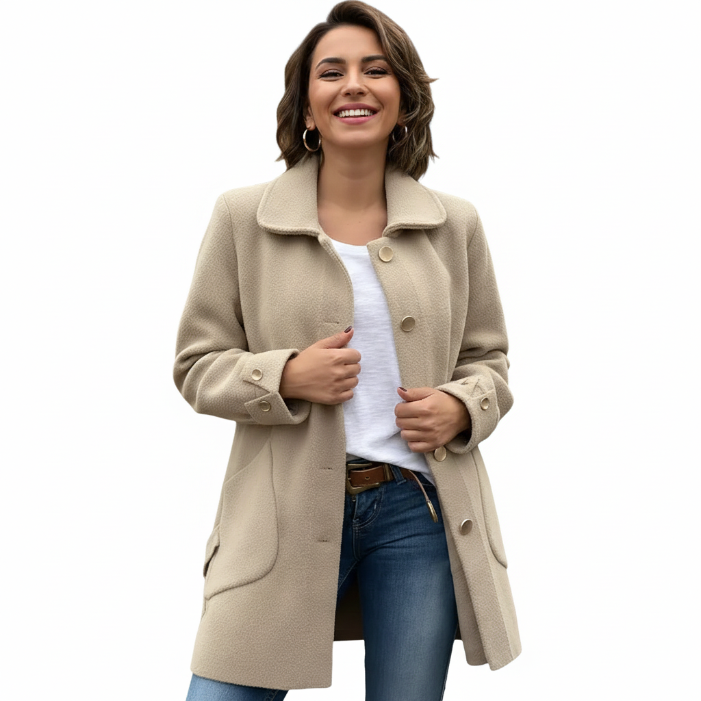 EVELORA - CLASSIC OVERSIZED COAT