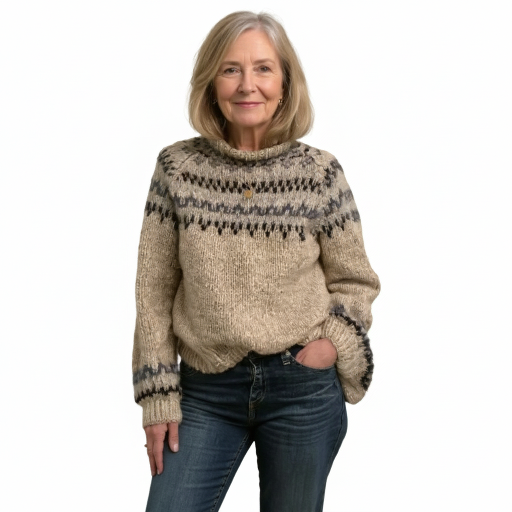 ELIN | VINTAGE HANDCRAFTED ICELANDIC JUMPER