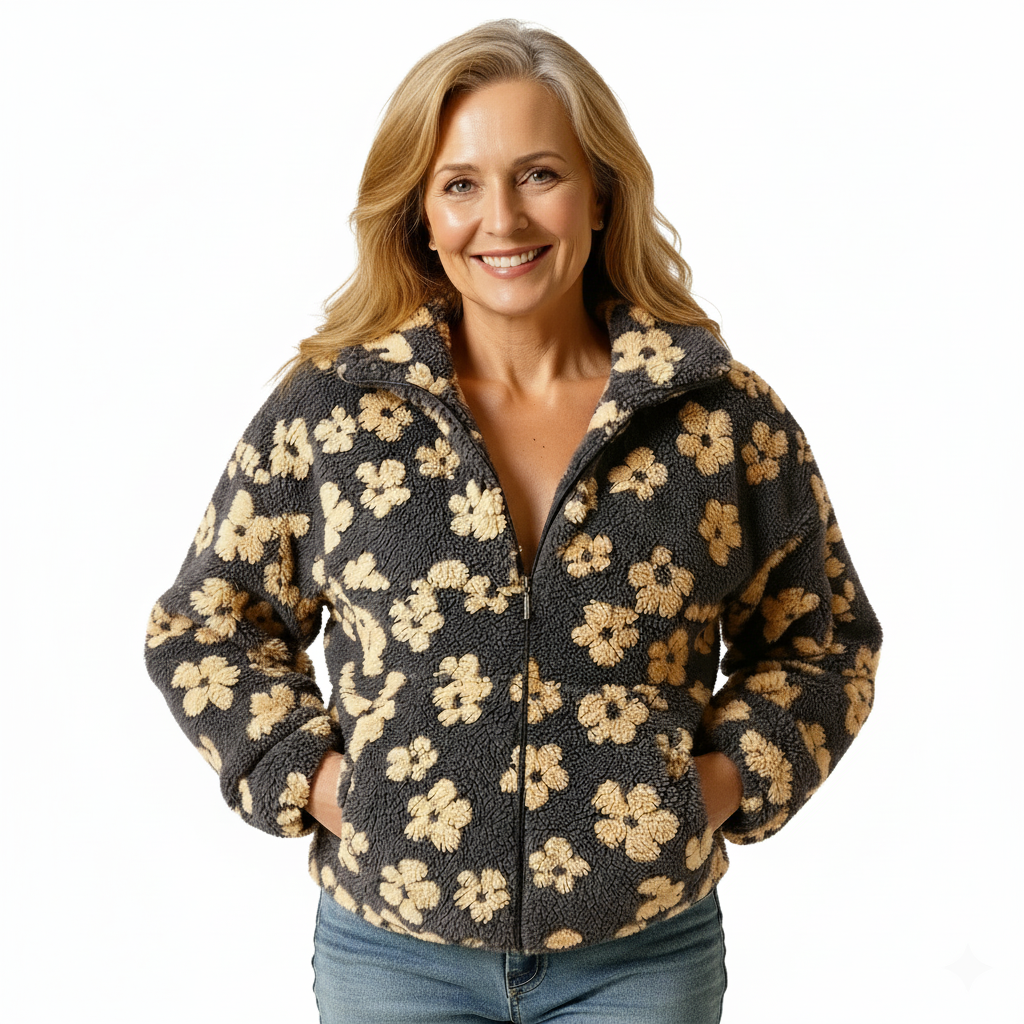 LUNARIA FLEECE - SWEATER JACKET