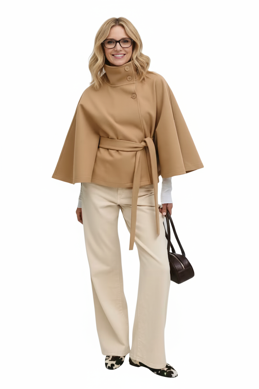 INEAH - BELT CAPE COAT