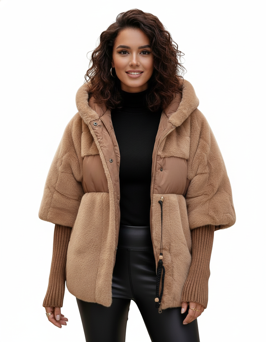LIORA - COSY HOODED COAT