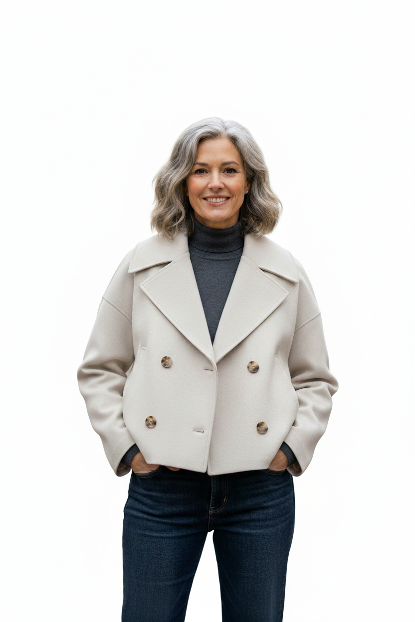 NOVALIE - WOMEN’S SHORT DOUBLE FRONT JACKET