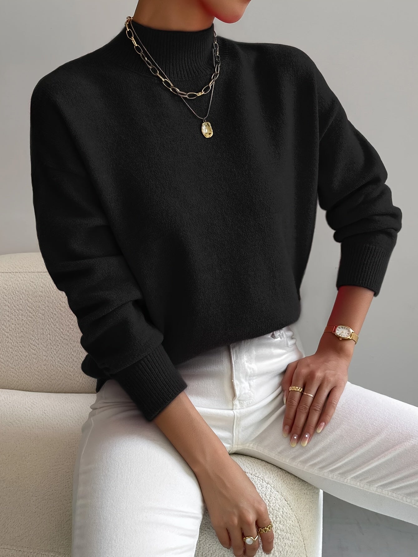 FAYE | CLASSIC TURTLENECK SWEATER