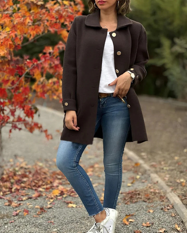 EVELORA - CLASSIC OVERSIZED COAT