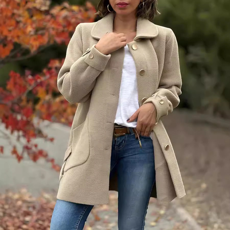 EVELORA - CLASSIC OVERSIZED COAT