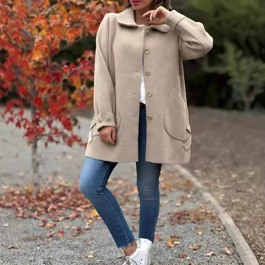 EVELORA - CLASSIC OVERSIZED COAT