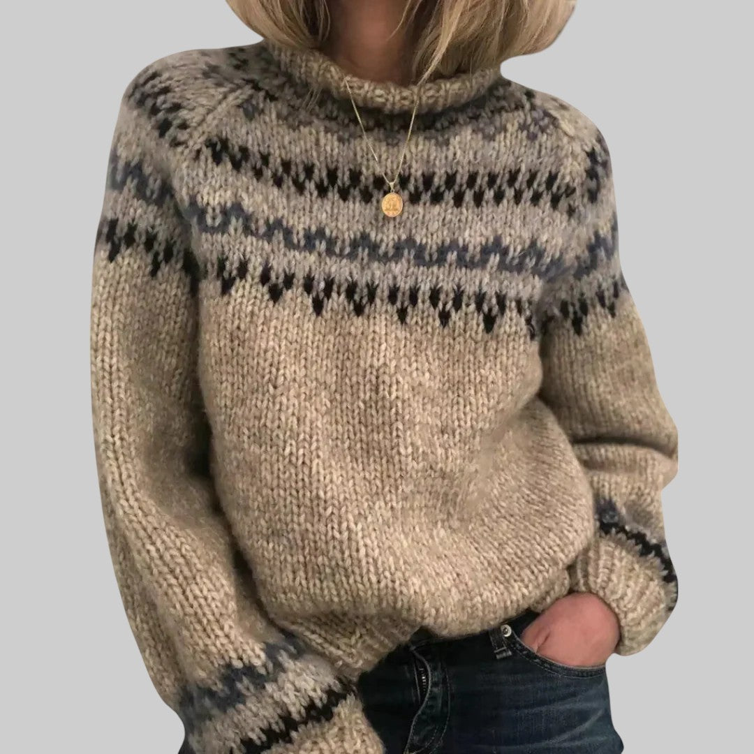 ELIN | VINTAGE HANDCRAFTED ICELANDIC JUMPER