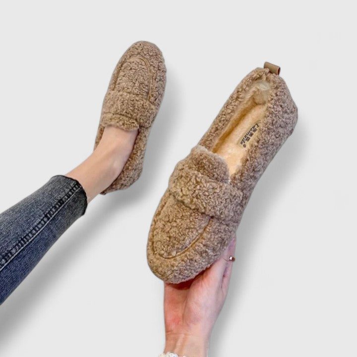 MARY - LUXURY LAMBSWOOL SLIPPERS – WARM & NON-SLIP