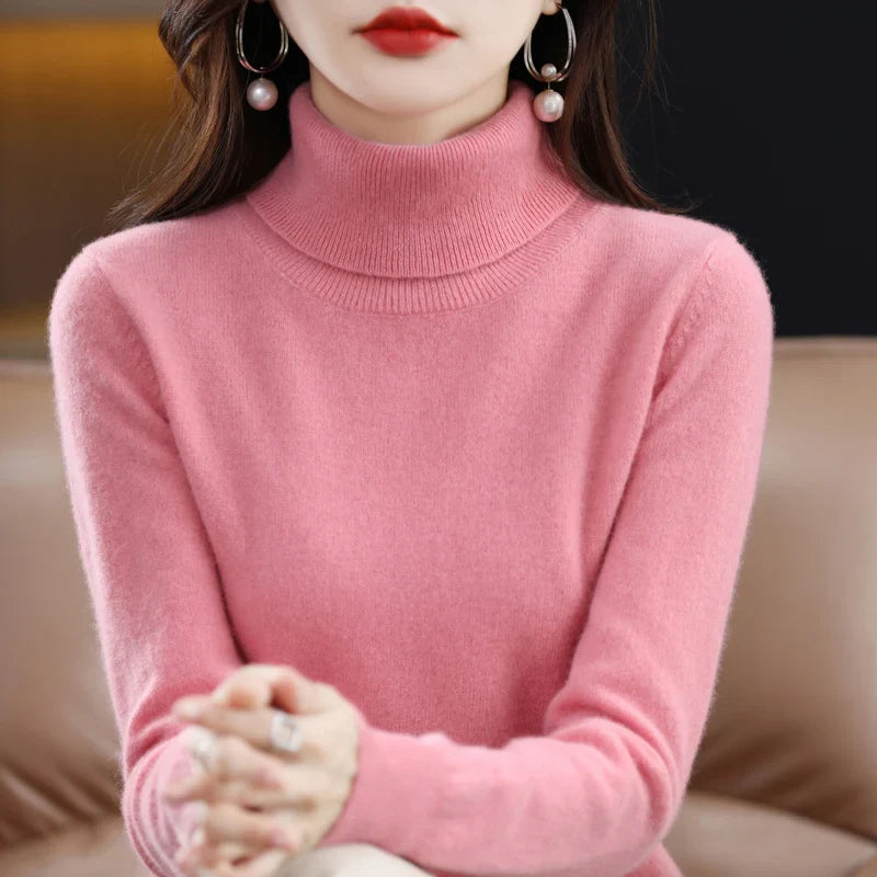 AVA | CASHMERE TURTLENECK SWEATER