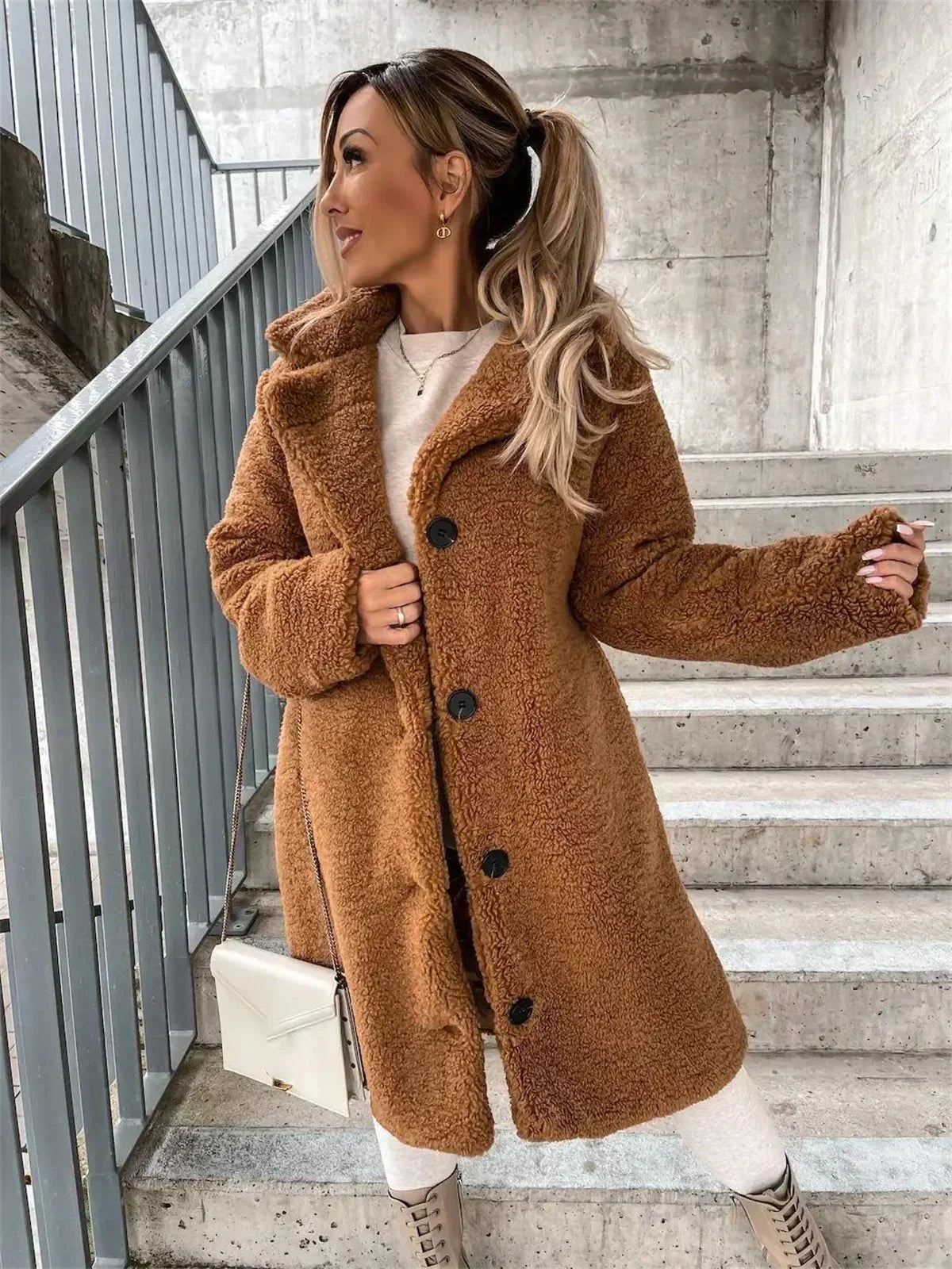SORELLE | COSY TEDDY-STYLE JACKET