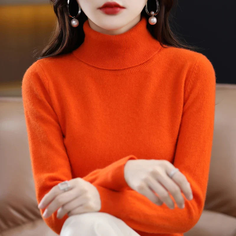 AVA | CASHMERE TURTLENECK SWEATER