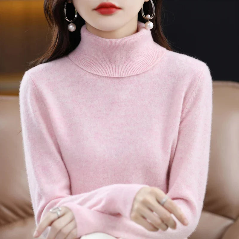 AVA | CASHMERE TURTLENECK SWEATER