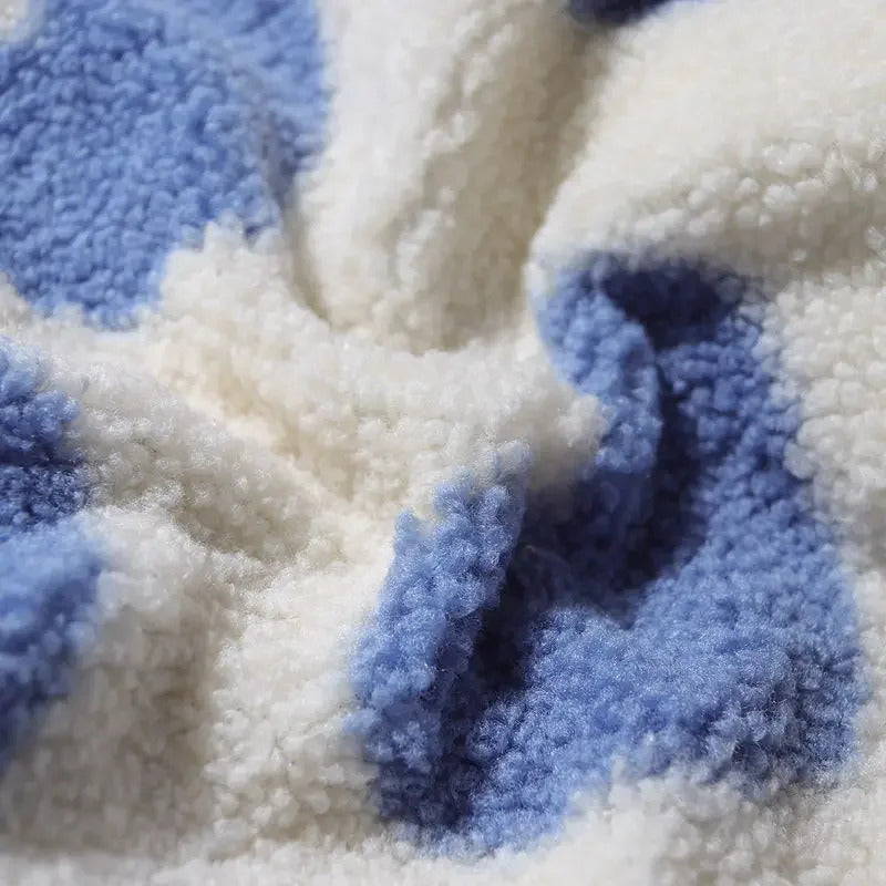 CAROLA – REVERSIBLE HEART-PRINT COMFORT JACKET