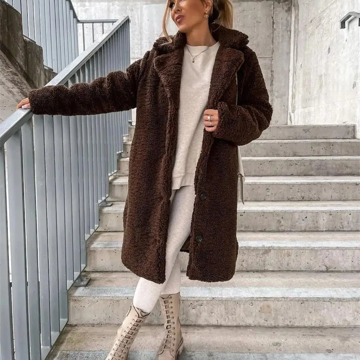 SORELLE | COSY TEDDY-STYLE JACKET