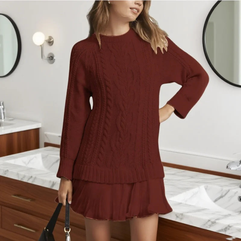 ELINA | CLASSIC SWEATER DRESS