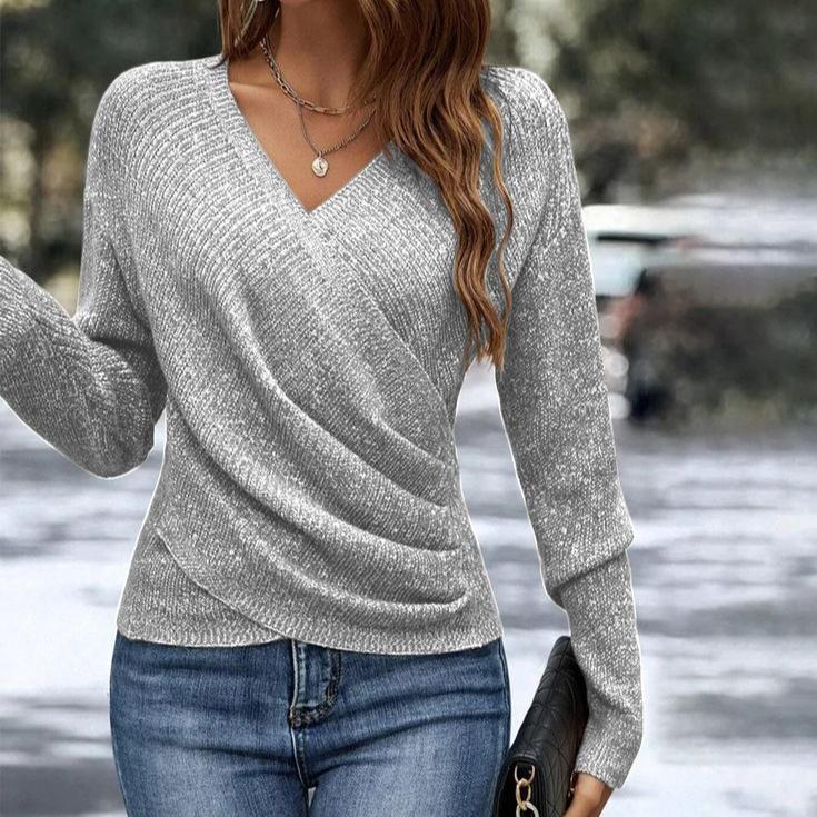 JULIETS | PLAIN V-NECK SWEATER