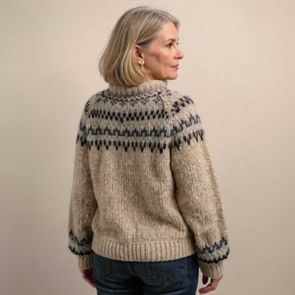 ELIN | VINTAGE HANDCRAFTED ICELANDIC JUMPER