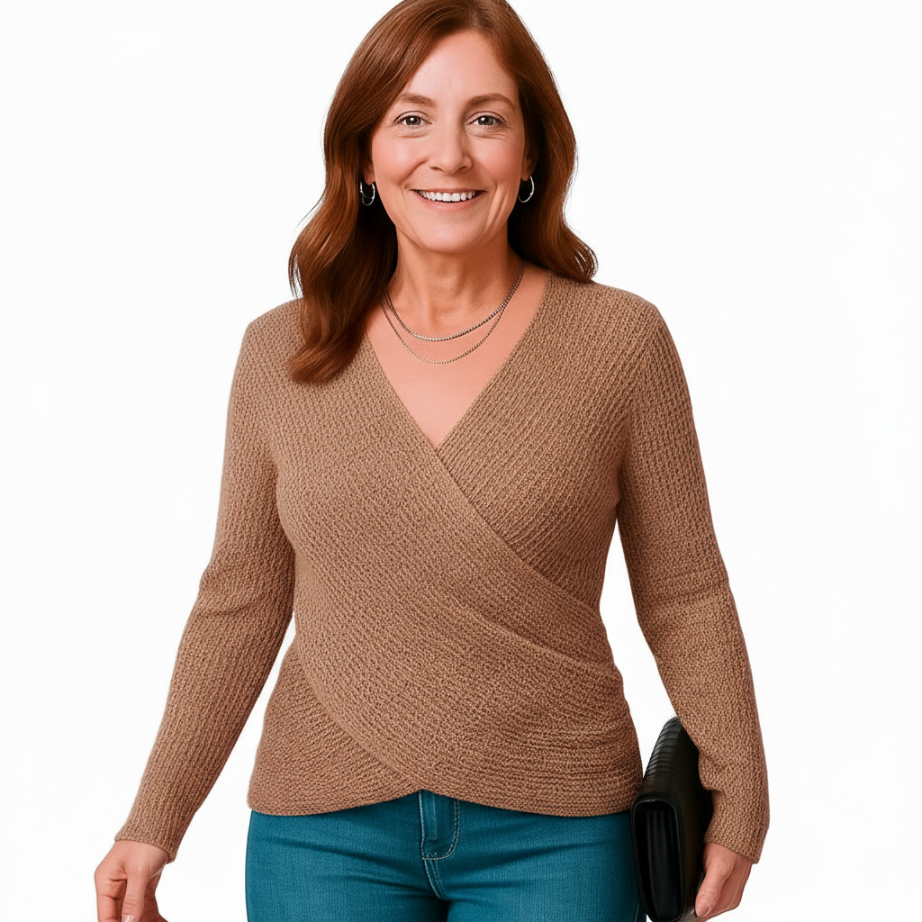 JULIETS | PLAIN V-NECK SWEATER