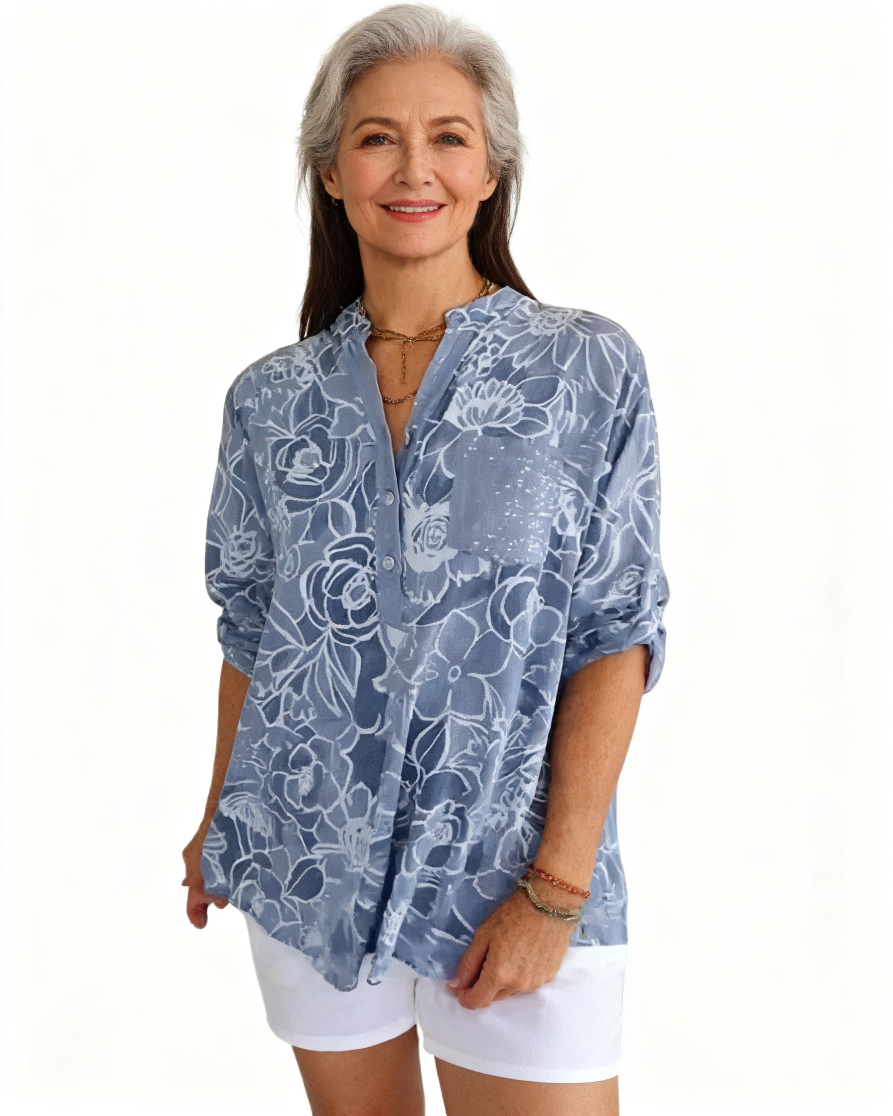 GRACE - FLORAL PRINT BLOUSE