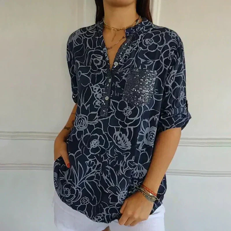 GRACE - FLORAL PRINT BLOUSE